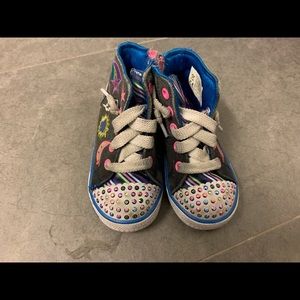 Skechers unicorn twinkle toes 8T